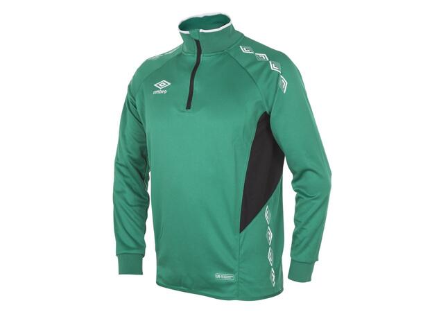 UMBRO UX-1 Half Zip Grön/Vit XL Träningströja med krage 